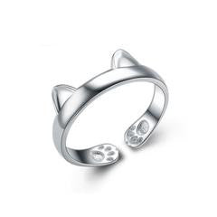 Paws and Ears Cat Ring - ZUNARIS