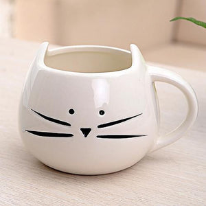 Cute Cat Ceramic Mug - ZUNARIS